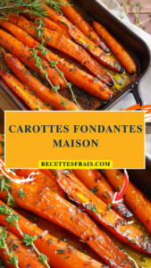 Carottes fondantes maison