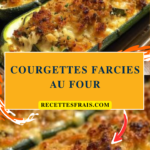 Courgettes farcies au four