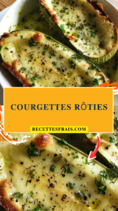Courgettes rôties