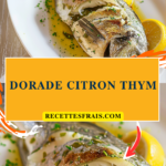 Dorade citron thym