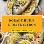 Dorade huile d’olive citron