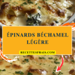 Épinards béchamel légère