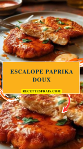 Escalope paprika doux
