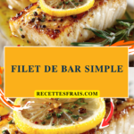 Filet de bar simple