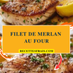 Filet de merlan au four