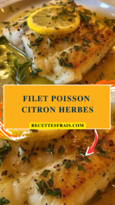 Filet poisson citron herbes