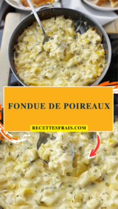 Fondue de poireaux