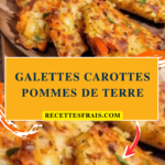 Galettes carottes pommes de terre