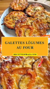 Galettes légumes au four