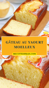 Gâteau au yaourt moelleux