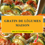 Gratin de légumes maison