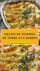 Gratin de pommes de terre aux herbes