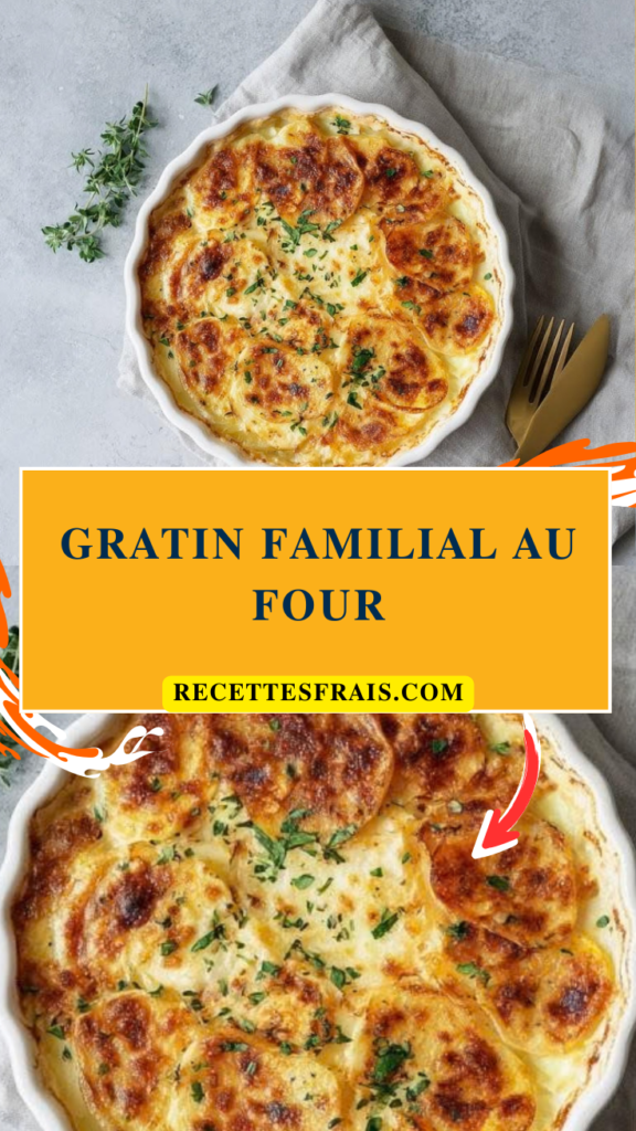 Gratin familial au four