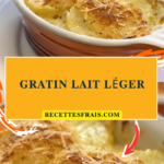 Gratin lait léger