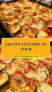 Gratin légumes au four