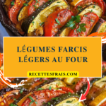 Légumes farcis légers au four