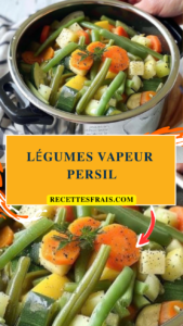 Légumes vapeur persil