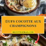 Œufs cocotte aux champignons