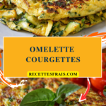 Omelette courgettes