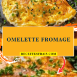 Omelette fromage