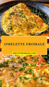 Omelette fromage
