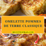 Omelette pommes de terre classique
