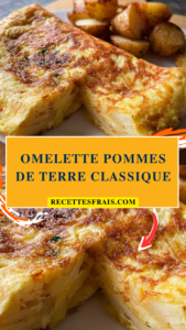 Omelette pommes de terre classique
