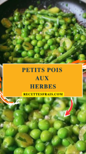 Petits pois aux herbes