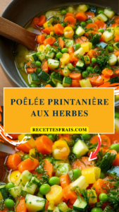 Poêlée printanière aux herbes