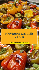 Poivrons grillés à l’ail
