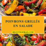 Poivrons grillés en salade