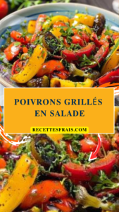 Poivrons grillés en salade