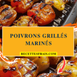 Poivrons grillés marinés