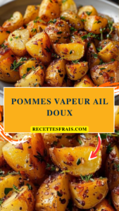 Pommes vapeur ail doux