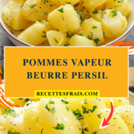 Pommes vapeur beurre persil