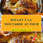Poulet à la moutarde au four