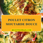Poulet citron moutarde douce