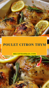Poulet citron thym