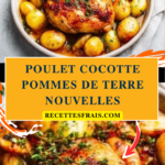 Poulet cocotte pommes de terre nouvelles