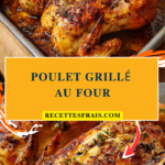 Poulet grillé au four