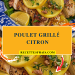 Poulet grillé citron