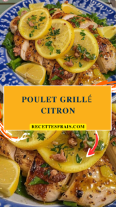 Poulet grillé citron