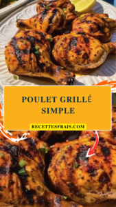 Poulet grillé simple