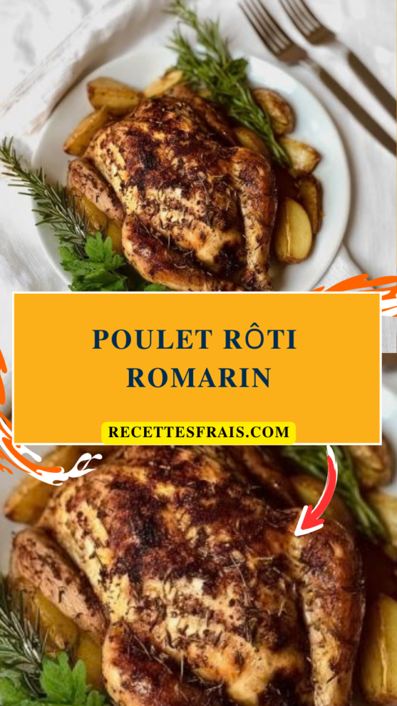 Poulet rôti romarin