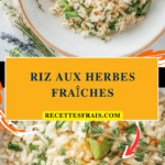 Riz aux herbes fraîches