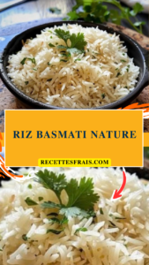 Riz basmati nature