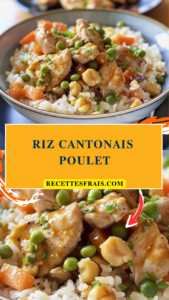 Riz cantonais poulet