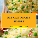 Riz cantonais simple