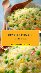 Riz cantonais simple