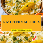 Riz citron ail doux